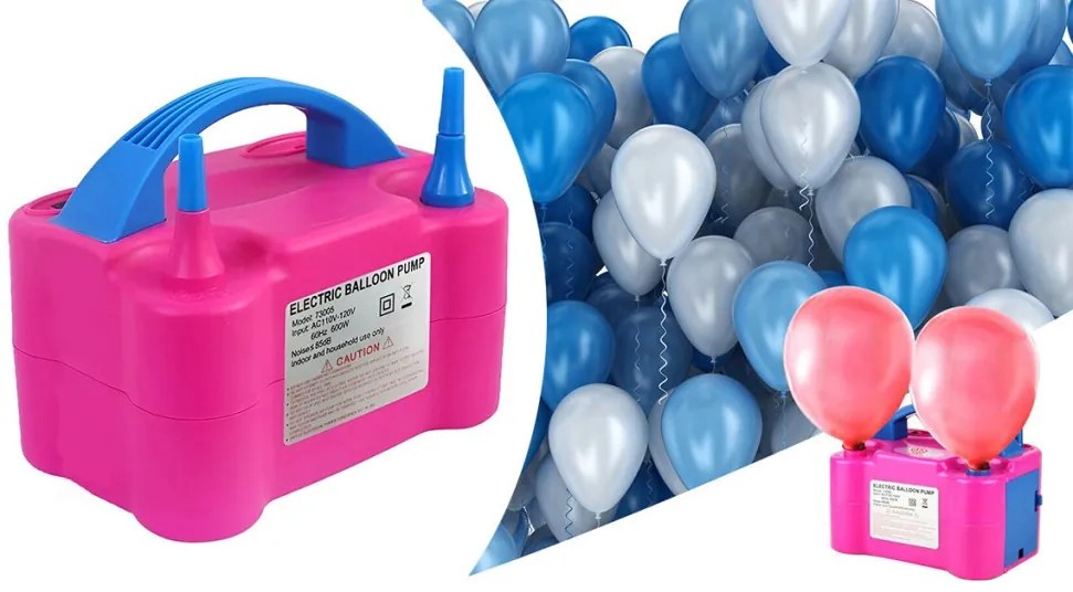 Pompa electrica pentru umflat baloane