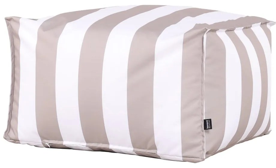 Beanbag pentru grădină alb-gri – Bonami Essentials