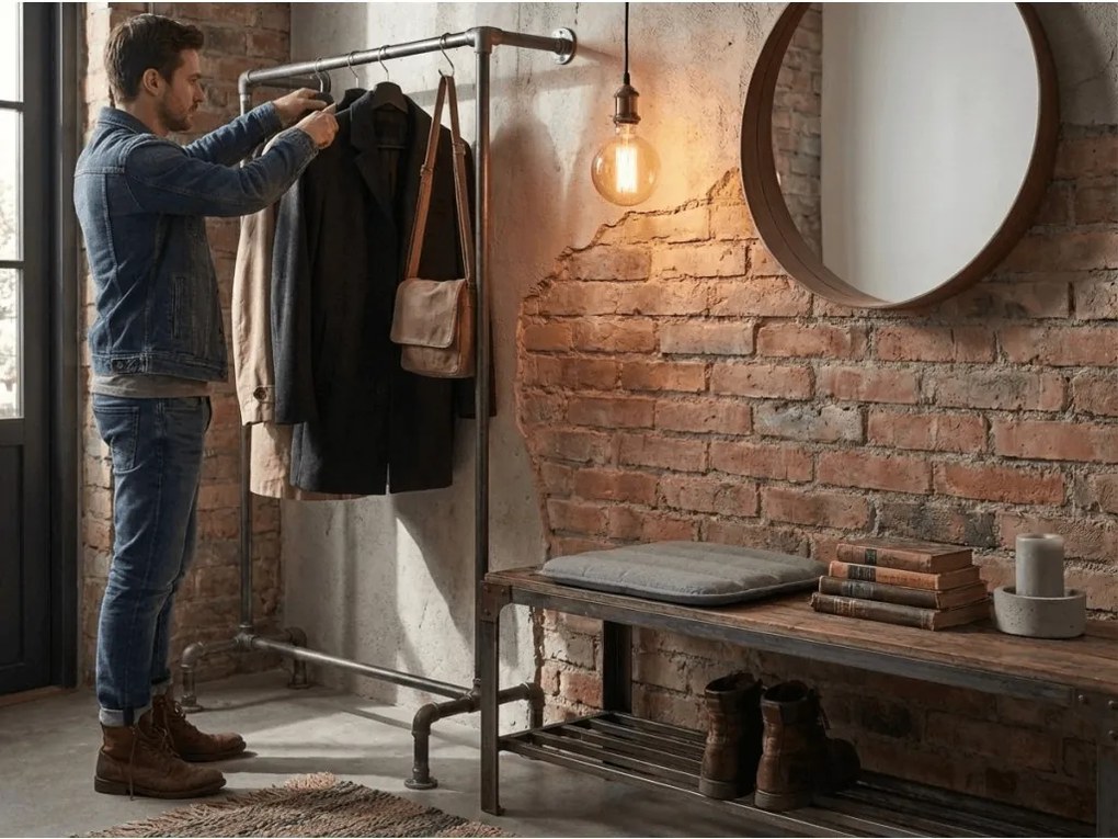 Perna pentru scaun LINGE GREY 37x37 cm, gri