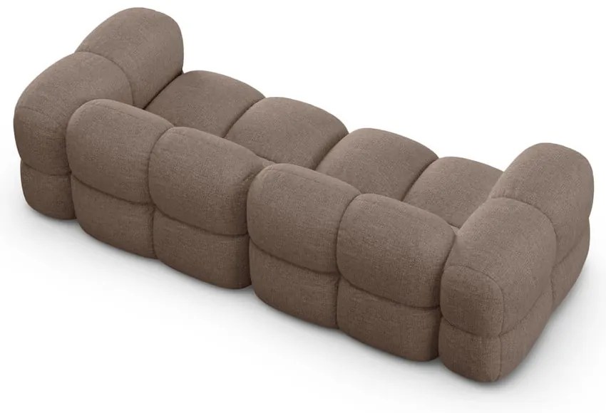 Canapea maro 250 cm Loretto – Cosmopolitan Design