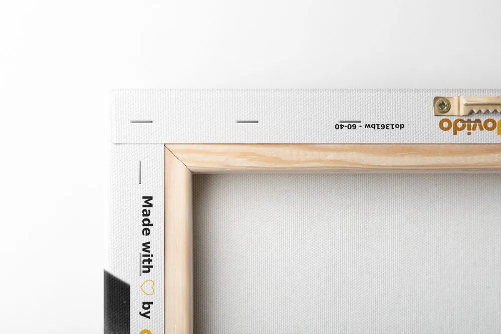 Tablou pietre wellness de masaj în design alb-negru