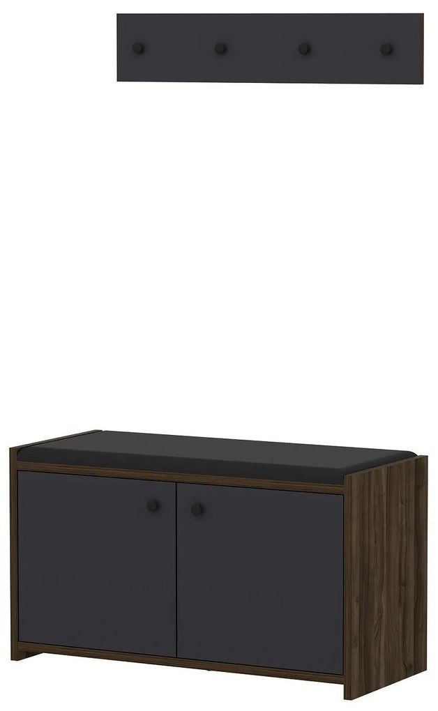 PANTOFAR Zen Shoe Cabinet, Alb, 35x45x80 cm