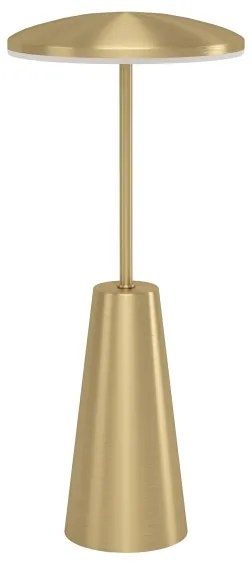 Lampă LED dimabilă de exterior Eglo 900923 PICCOLA 2,8W/5V 5200mAh IP54 auriu