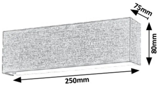Rabalux 5685 - Aplică perete LED MORPHEUS LED/6W/230V