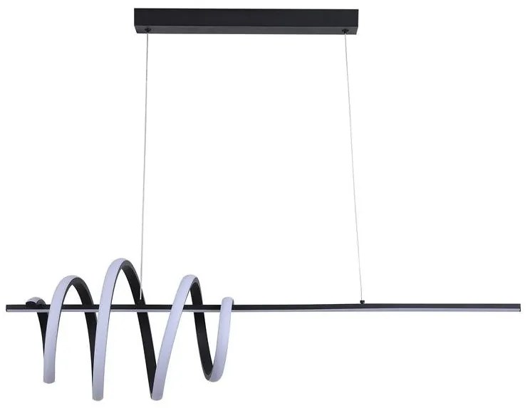 Lustra LED suspendata Sword negru