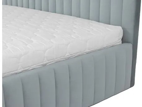 Pat matrimonial 140 cm Lentoa (Verde) (cu somieră) (cu sp. depozitare). Promo -17%. 1104163