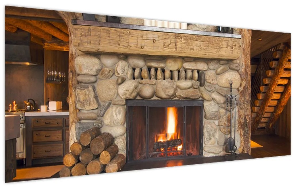 Tablou - Vatră (120x50 cm)