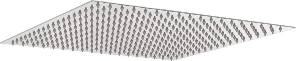 vidaXL Cap de duș cu ploaie din oțel inoxidabil 304 40x40 cm pătrat