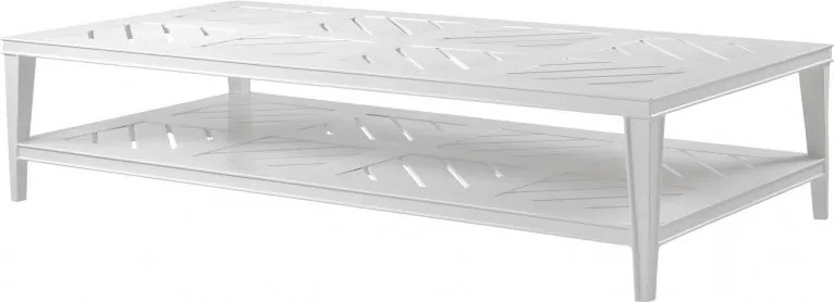 Masuta pentru interior si exterior Bell Rive alb, 180x90cm 113188 HZ