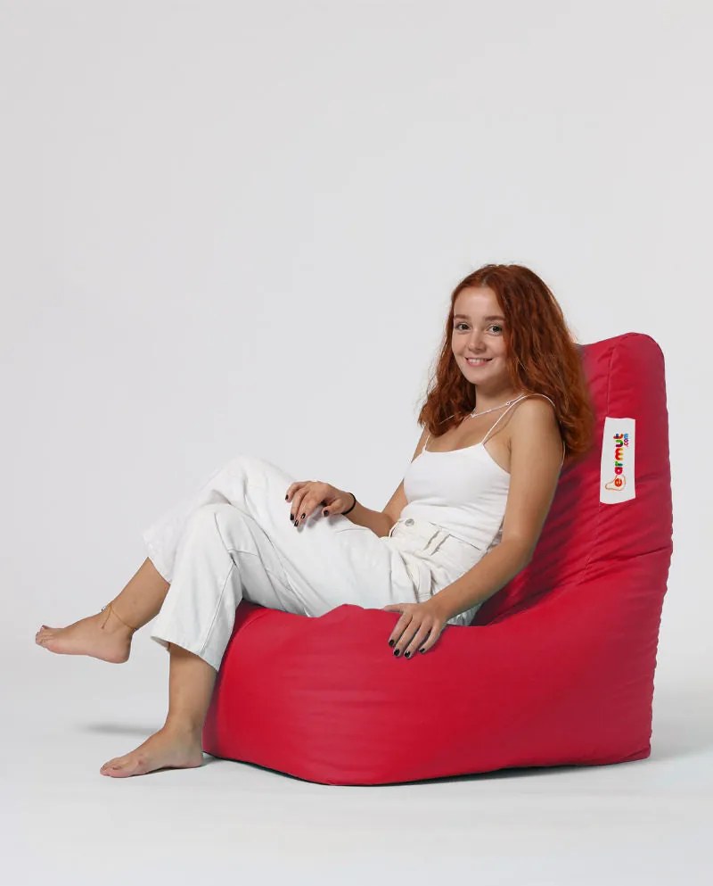 Fotoliu puf pentru grădină Diamond - Red
