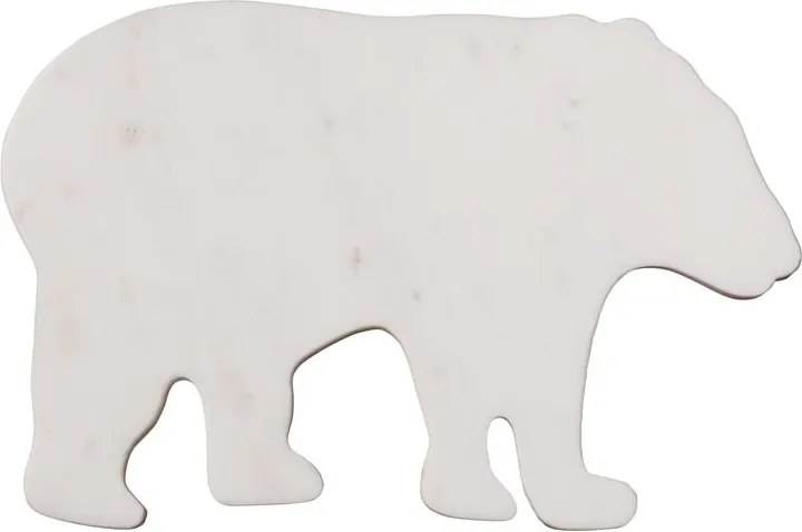 Tocator din marmura, in forma de urs, Bear