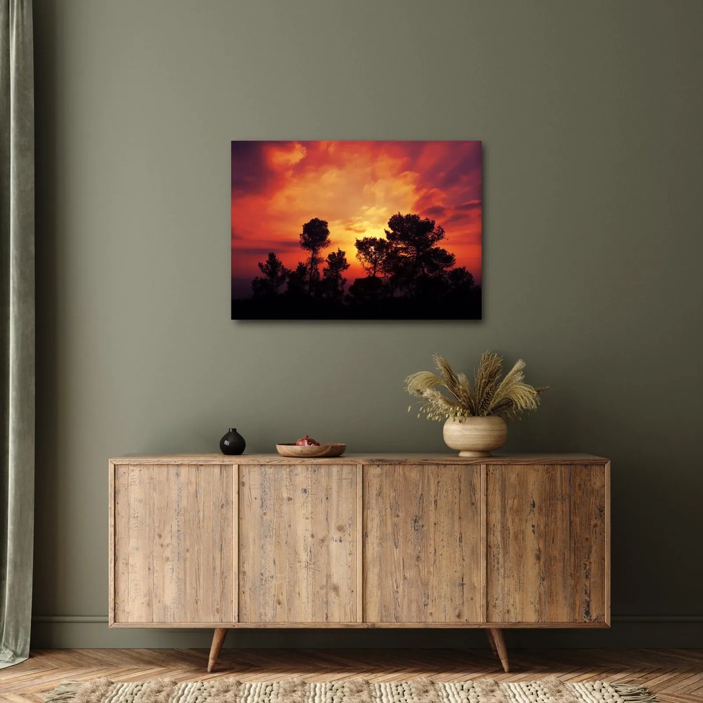 Tablou apus de soare (70x50 cm)