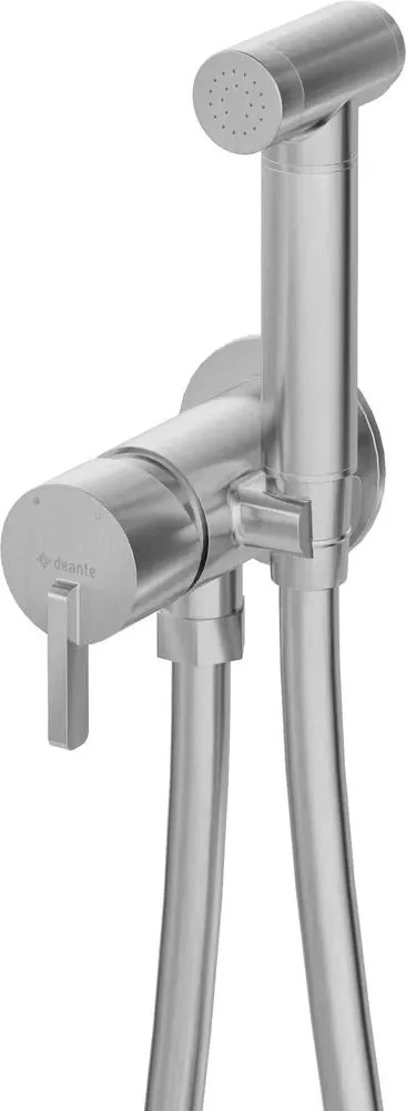 Baterie bideu Deante Silia inox incastrat cu dus de mana