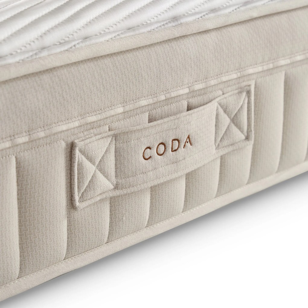 Saltea CODA, hibridă premium DUO, 200x200x32, Medie-tare