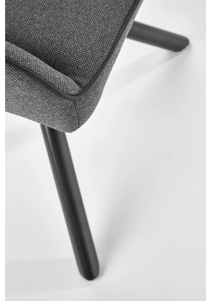 Scaun de bucaterie Varian, gri/negru