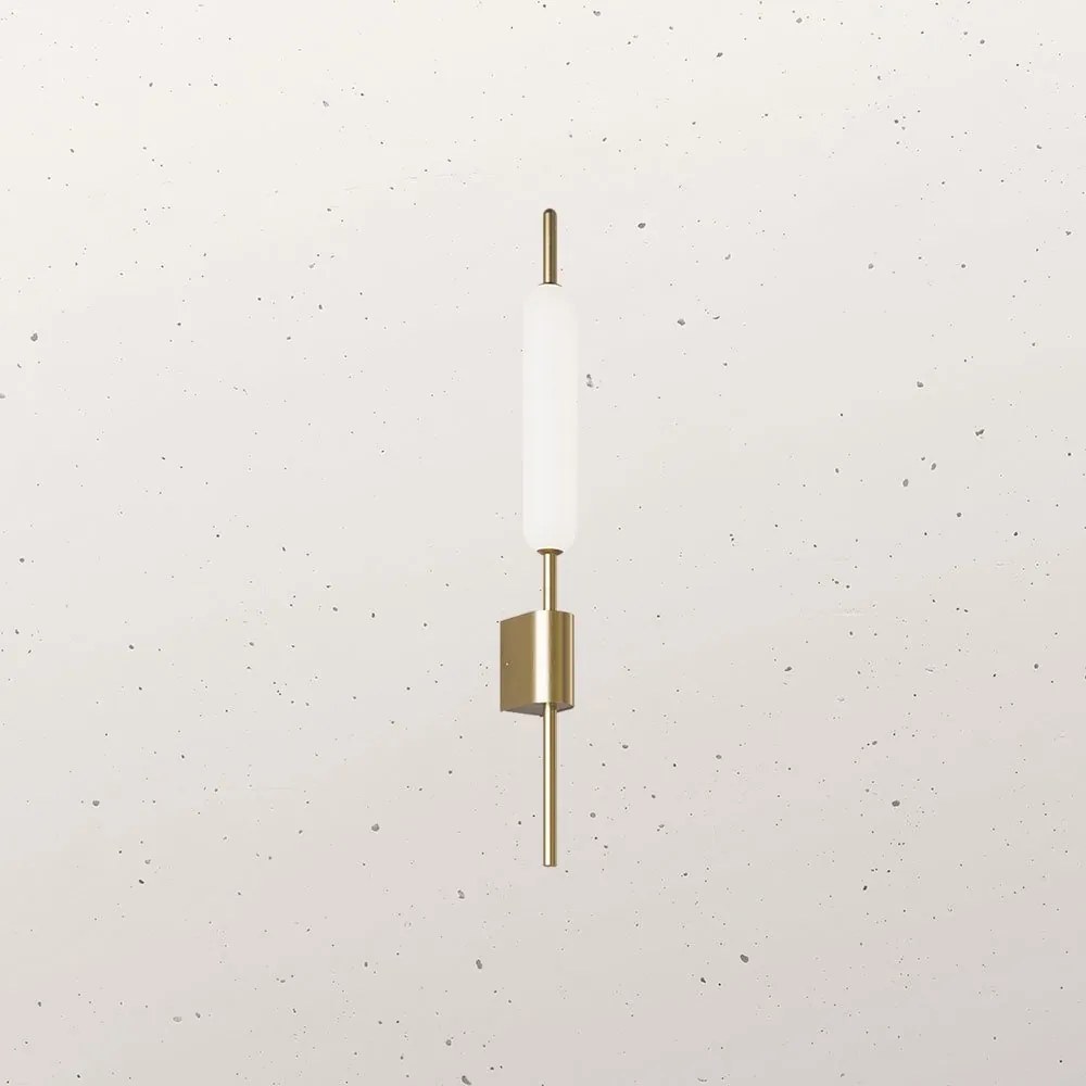 Aplica de perete LED design LUX, fabricata manual TYPHA