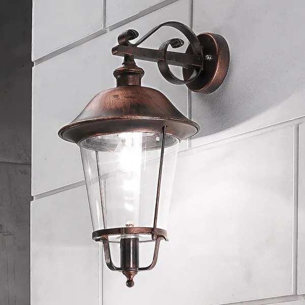 Lampă de perete de exterior Orion AL 11K/360.01 KENZO 1xE27/100W/230V IP44 bronz/patină