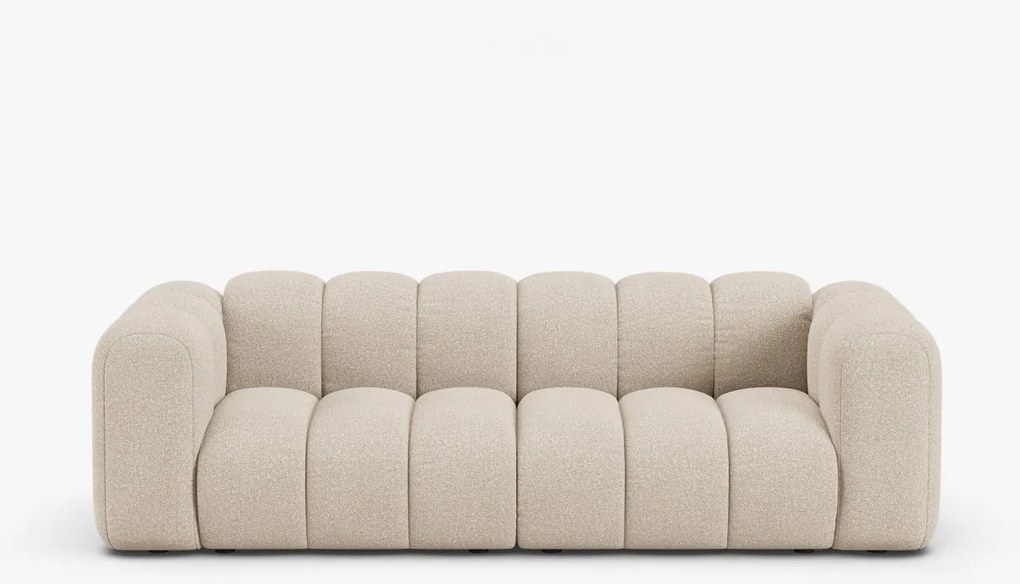 Canapea Lupine 3 locuri boucle Baloo L230 cm