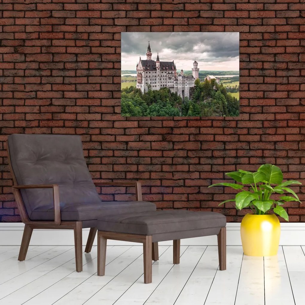 Tablou - Castelul pe stânci (70x50 cm)