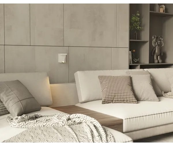 Spot LED de perete MAXLIGHT W0373 LOFER LED/7W/230V alb