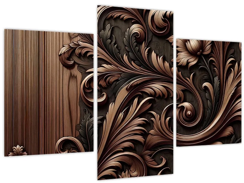 Tablou - Model din lemn (90x60 cm)