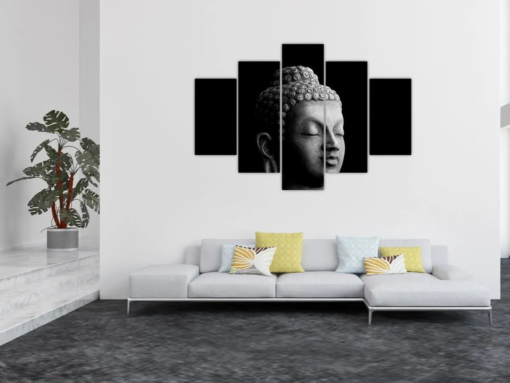 Tablou - Buddha, portret (150x105 cm)