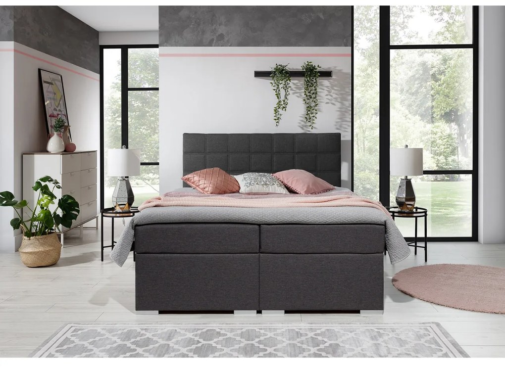 Pat boxspring Alice 160x200 cm Sawana 05