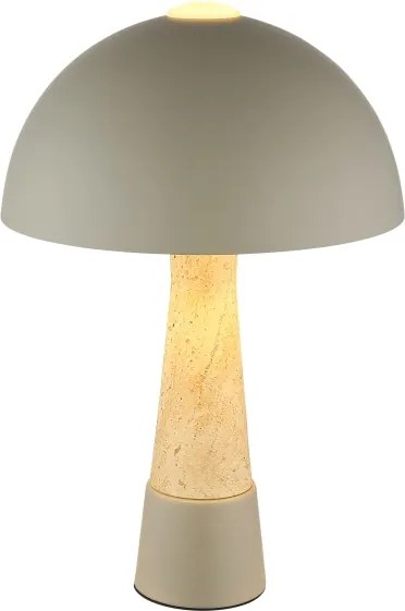 Globo 51070110 - Lampă de masă PAULIN 1xE27ILLU/40W/230V gri