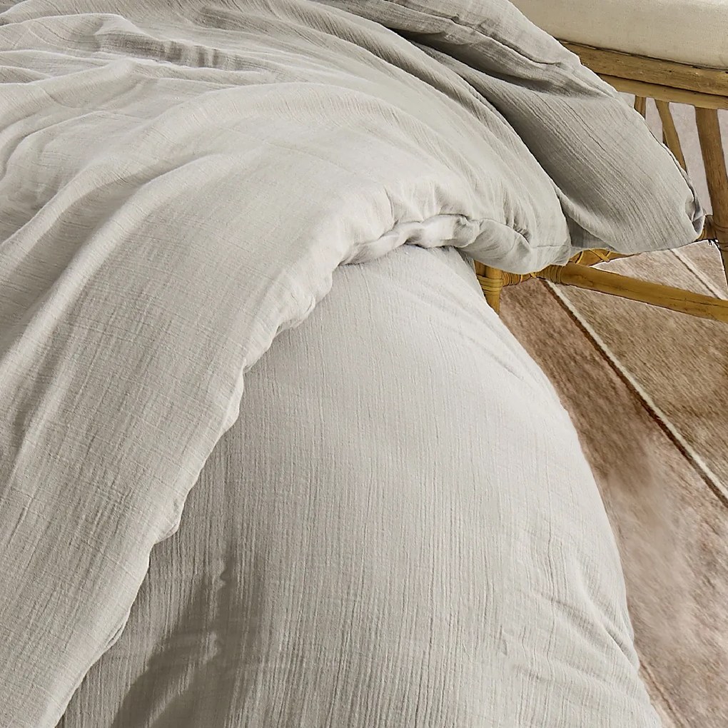 Lenjerie de pat Muselină 4Home Sand, 140 x 220 cm, 70 x 90 cm