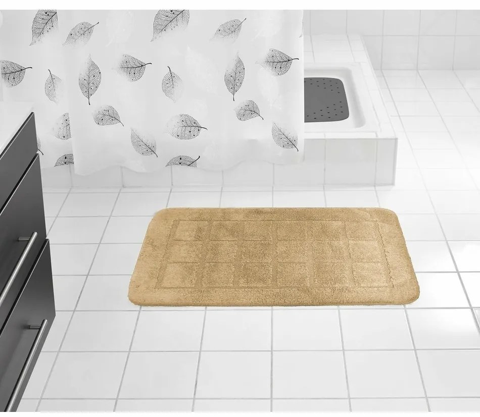 RIDDER 1712311 Covoraș de baie Delhi cuantiderapant 50 x 80 cm, bej