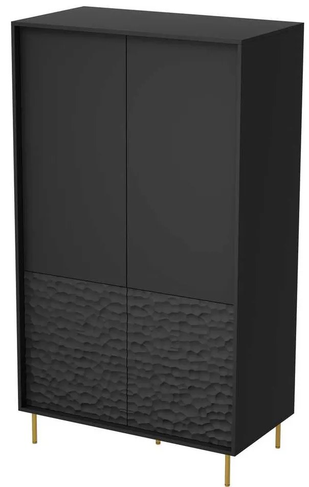 Dulap pentru haine Bullet, negru