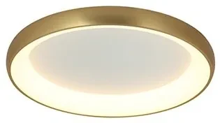 Plafoniera LED dimabil design modern Pingi auriu