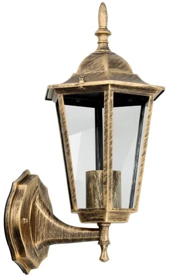 Aplică de exterior 1xE27/60W/230V IP44 aurie