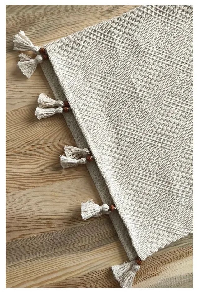 Napron de masă din bumbac organic 40x130 cm – Mila Home
