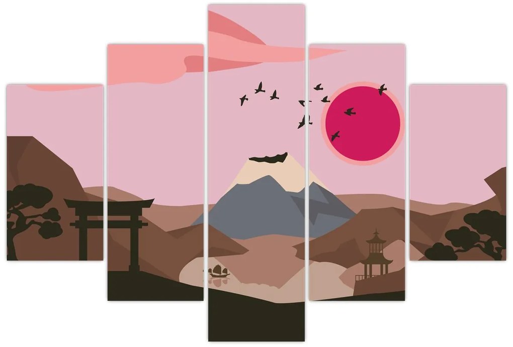 Tablou - Japonia N⁰2 (150x105 cm)