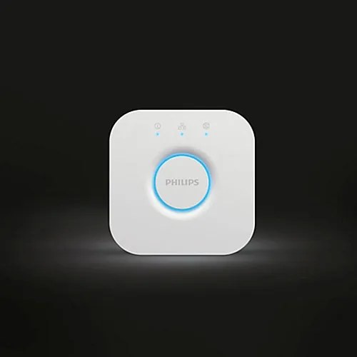 Set de 2 becuri LED reglabile Philips Hue White Ambiance GU10/4,2W/230V + Hue Bridge