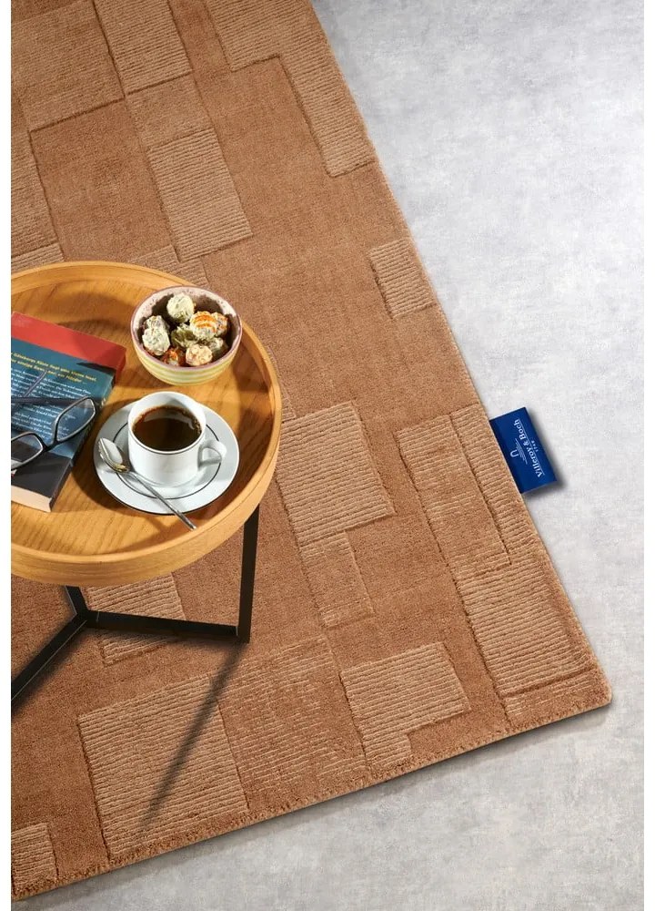 Covor maro țesut manual din lână 120x170 cm Wilhelmine – Villeroy&amp;Boch