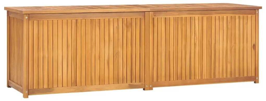 vidaXL Cutie de grădină, 175x50x55 cm, lemn masiv de tec