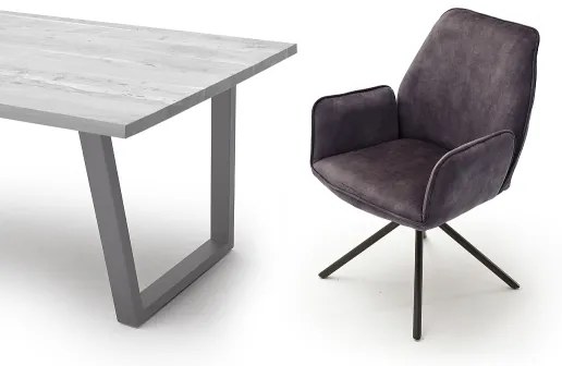 Set de 2 scaune de dining NEXORO, antracit