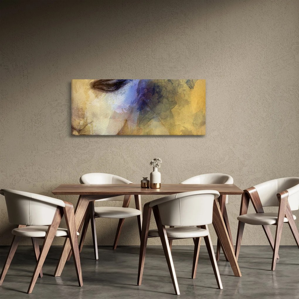 Tablou - Portretul femeii, desen (120x50 cm)