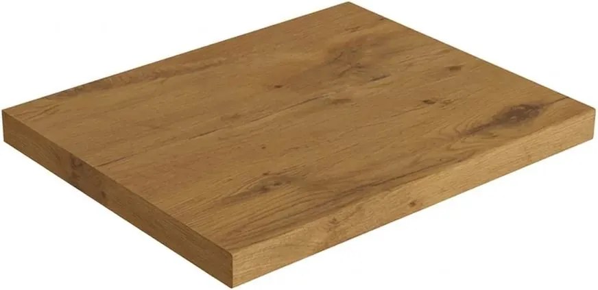 Blat pentru lavoar Rune Ottar 50x40 cm finisaj lemn stejar