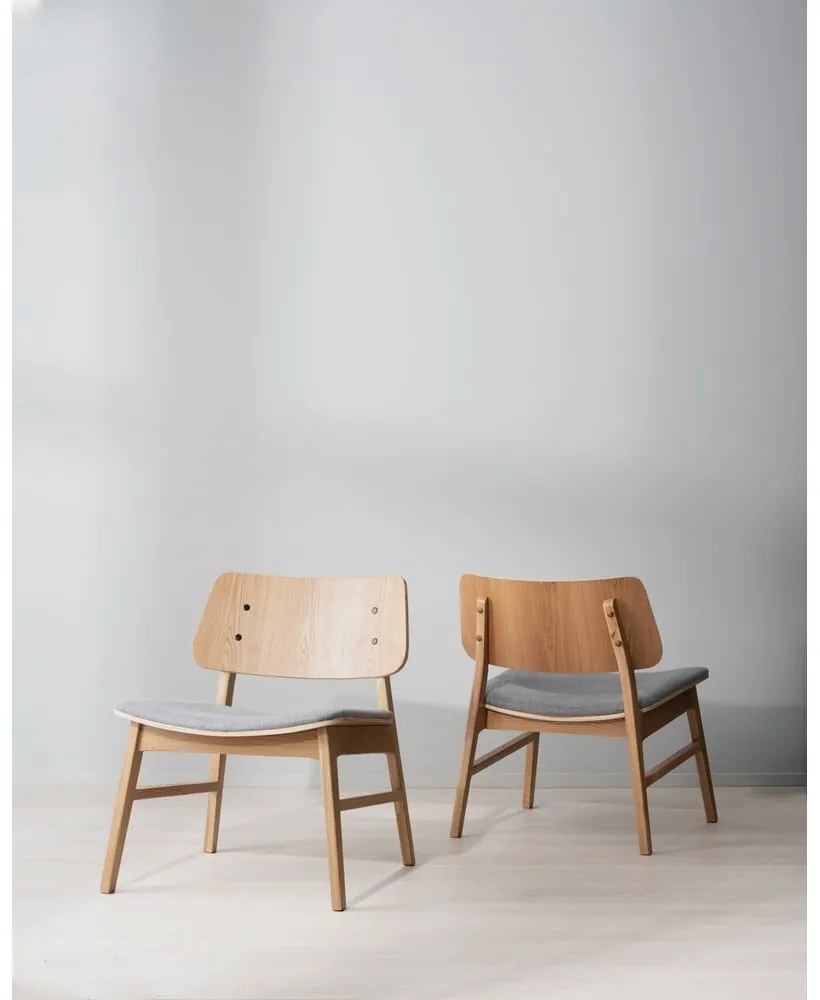 Fotoliu din stejar Rowico Nagano