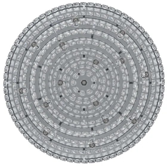 Plafonieră VALPARAISO 16xE14/40W/230V Eglo 39492