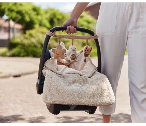 Sac pentru scaun auto BOUCLE 42x82 cm Boucle Naturel Jollein