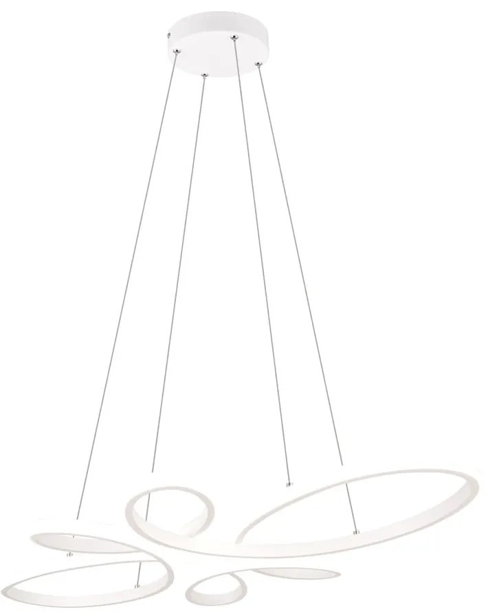 Lustră albă LED Fly – Trio