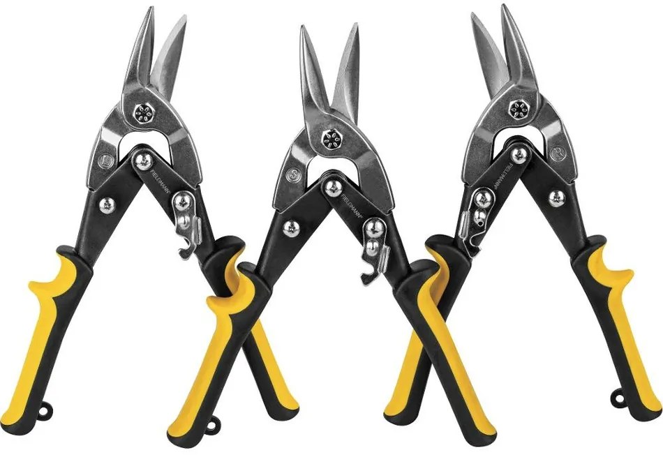 Fieldmann FDNP 3301 foarfece pentru tablă, 3 buc.