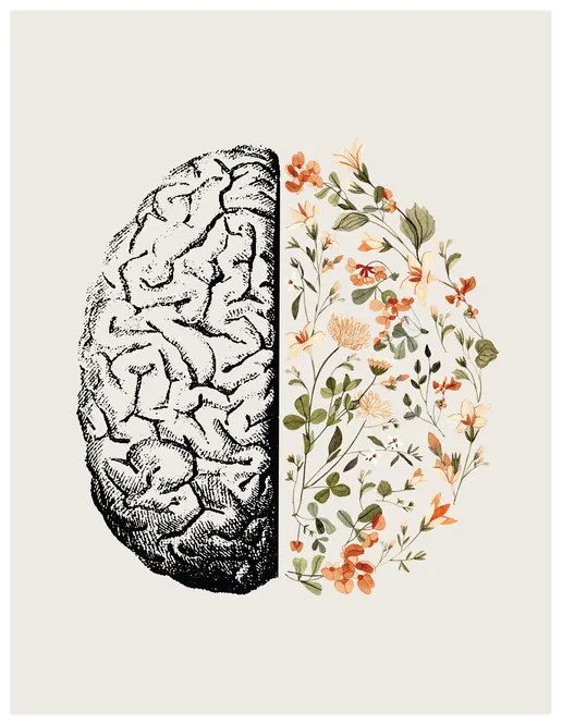 Ilustrație Brain Bloom, Beth Cai