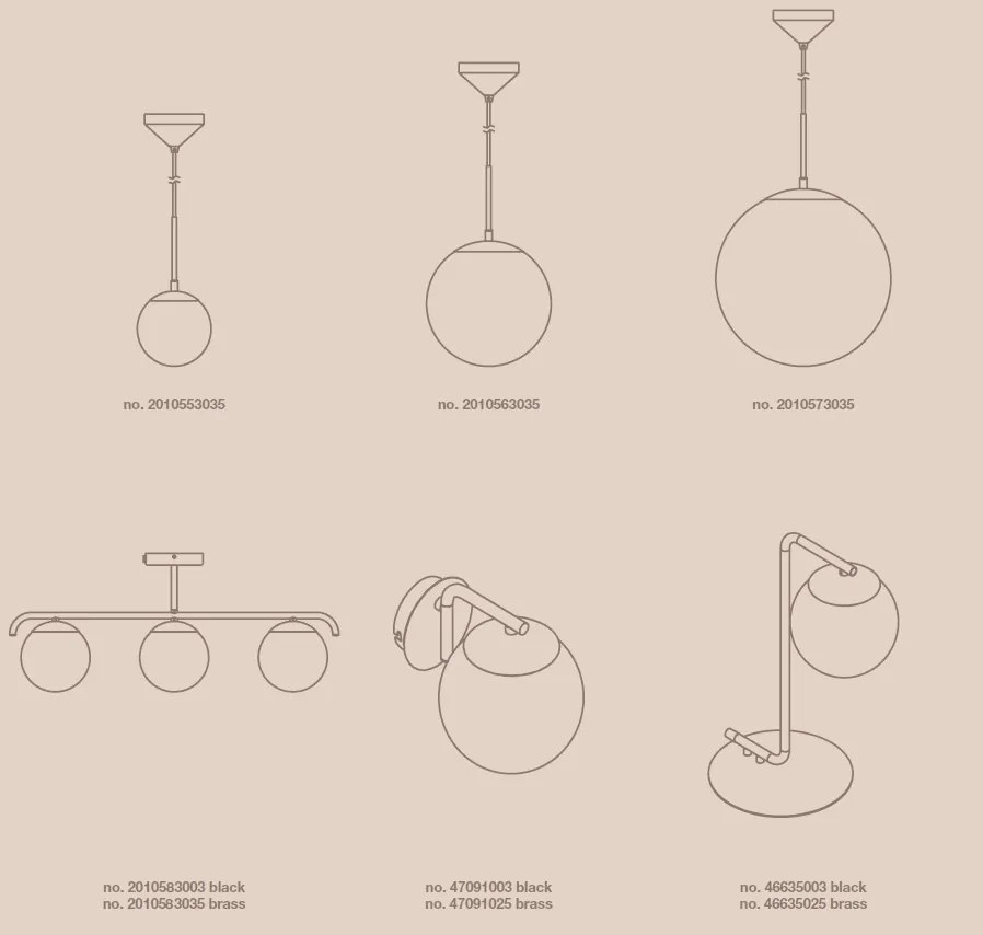 Lustra, Pendul design nordic Grant 15 2010553035 NL