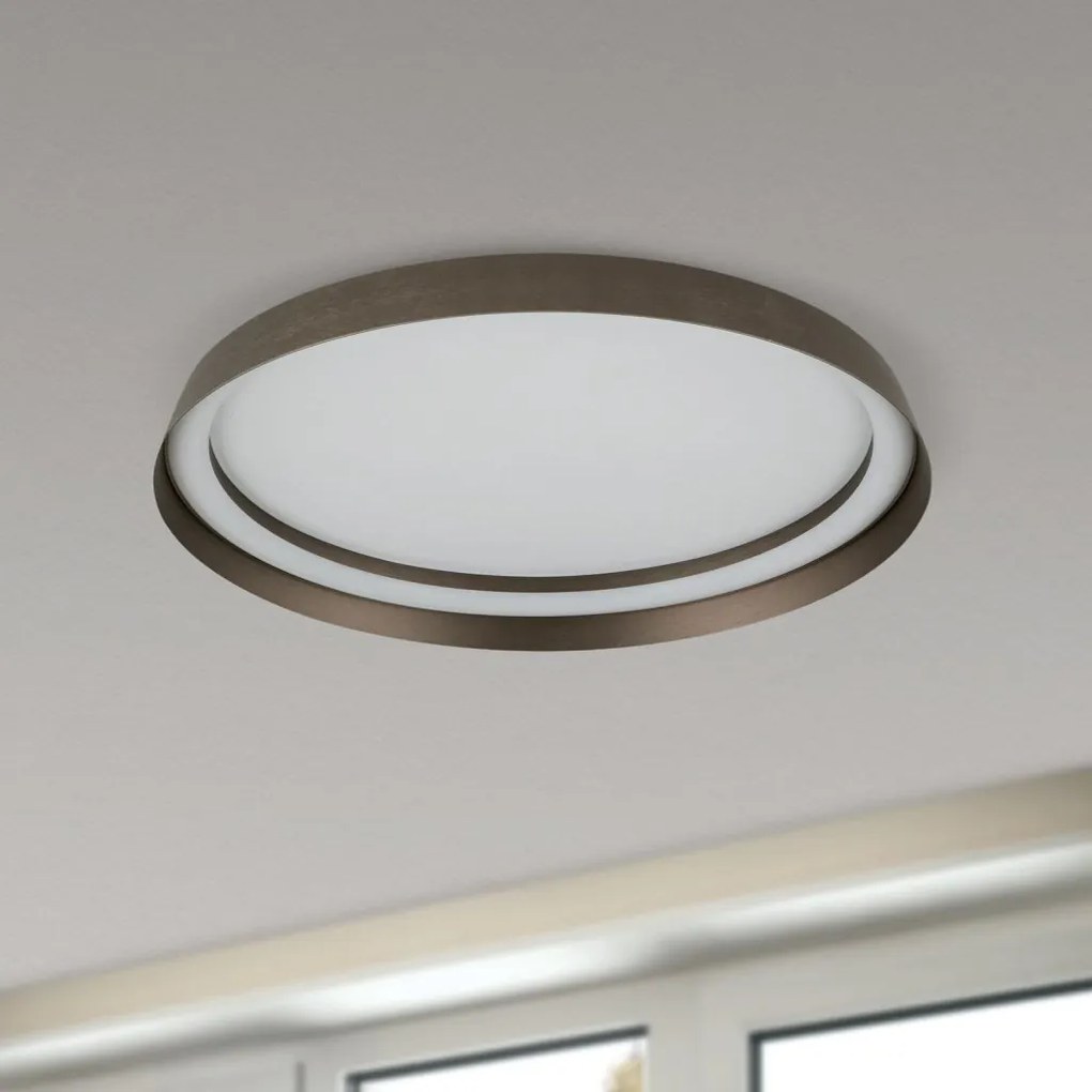 Plafoniera LED design circular MANTA D-45cm bronz