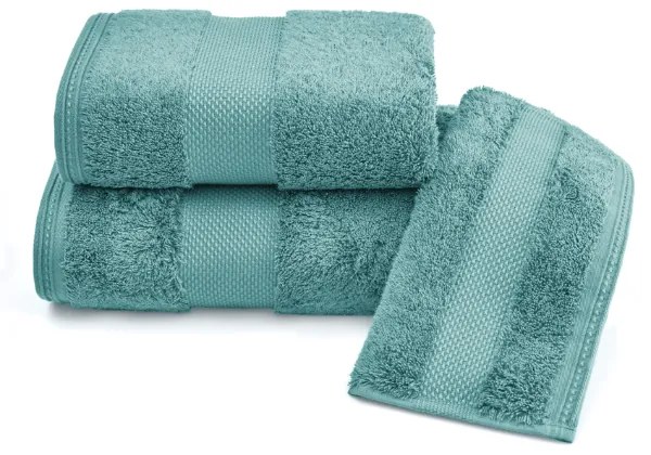 Set prosoape și prosop de corp DELUXE, 2 buc Turcoaz / Turquoise